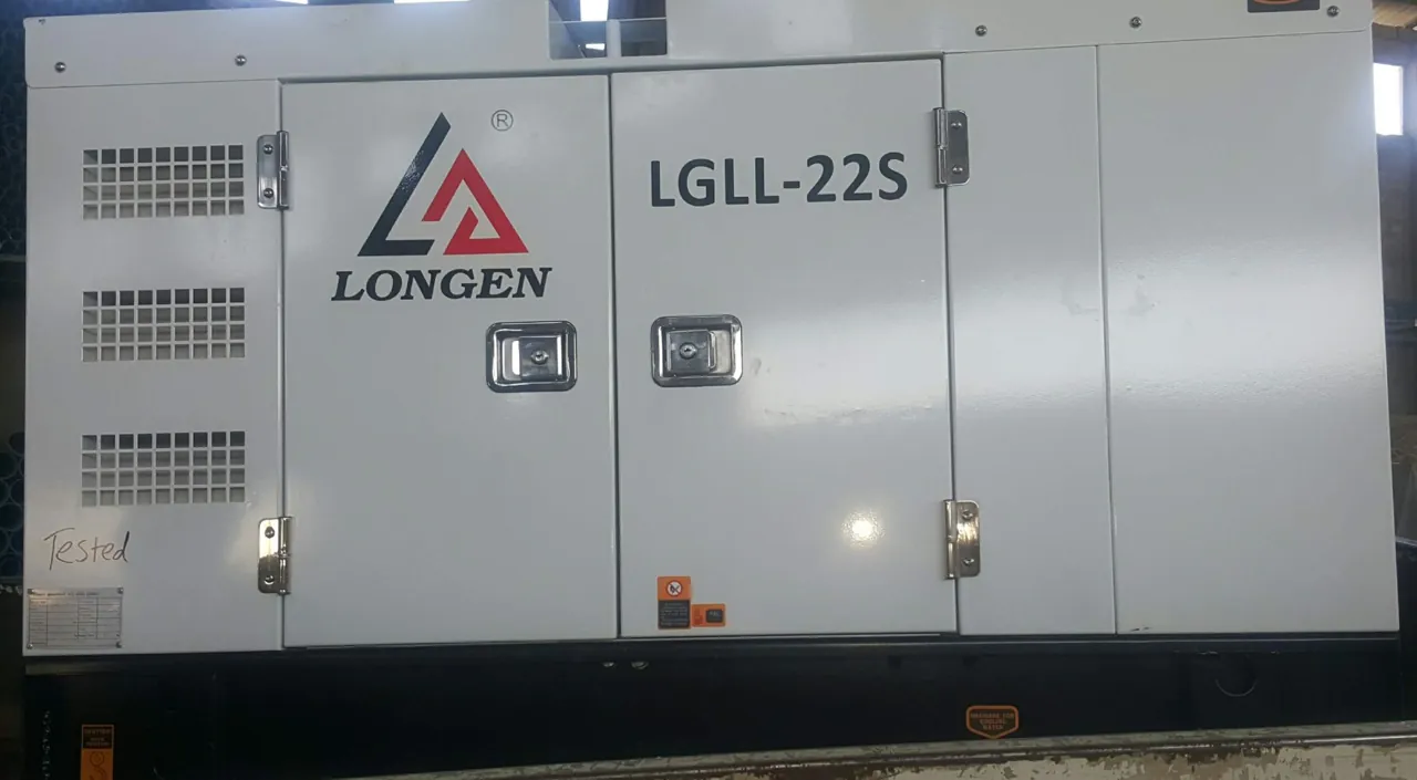 Longen LGLL-22S silent standby generator delivered to the Moroccan Embassy AU Delegation Office