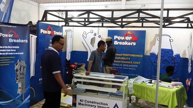 The KI and Power Trader exhibition stand