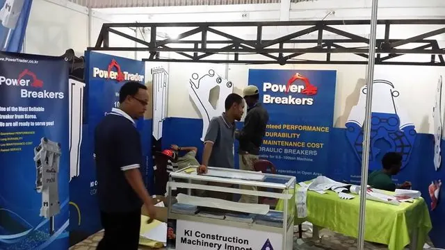The KI and Power Trader exhibition stand