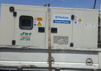 Perkins JP30 silent generator