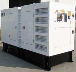 Silent-canopy diesel generating set