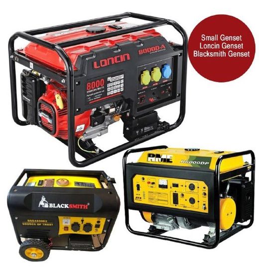 Small petrol and diesel gensets